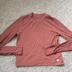 Women's Long Sleeve Top in Dusty Rose